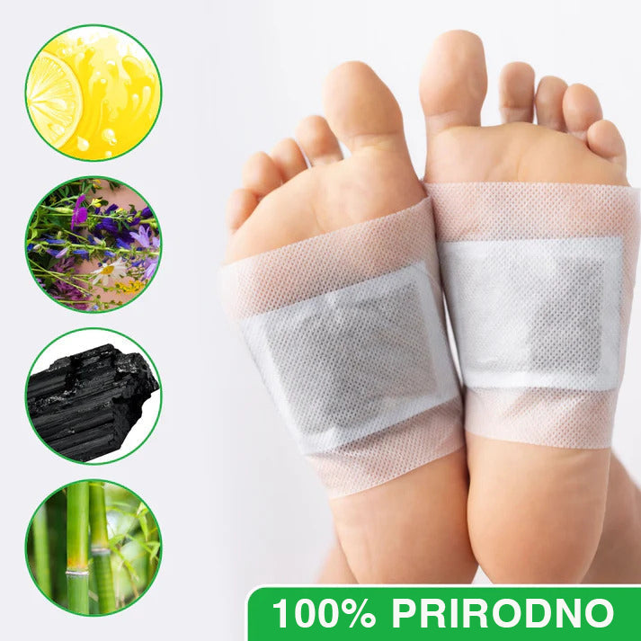 Set Od 10 Flastera Za Detoksikaciju (1+1 Gratis - 20 Flastera)