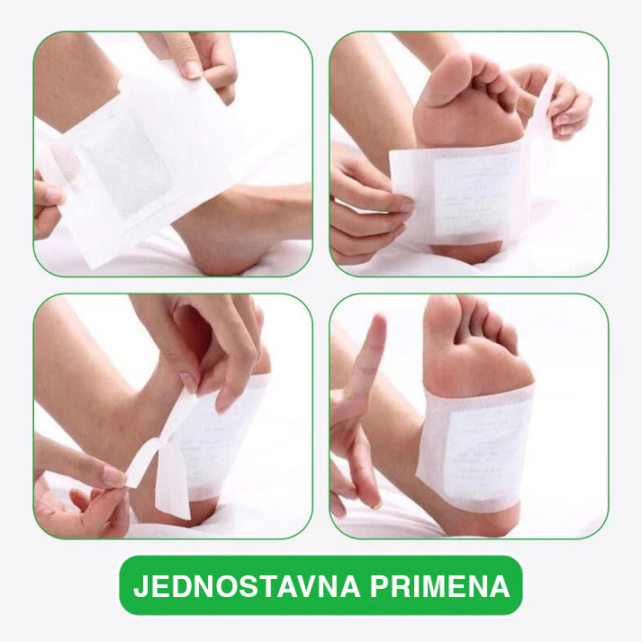 Set Od 10 Flastera Za Detoksikaciju (1+1 Gratis - 20 Flastera)
