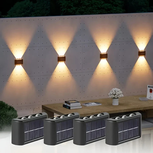 Zidne solarne lampe - 2 komada