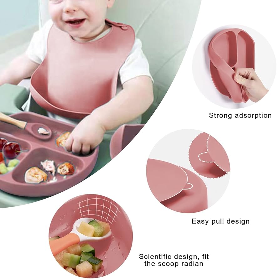 Silikonski Set Za Dječije Obroke