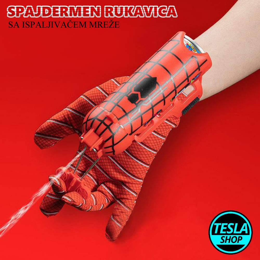 Spajdermen rukavica- ispaljivač mreže