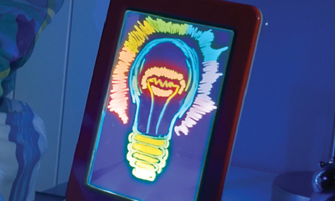 Magična svetleća tabla za crtanje u boji za decu