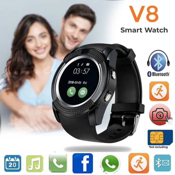 Ultra-praktični V8 smart watch ( U 4 premium boje! )